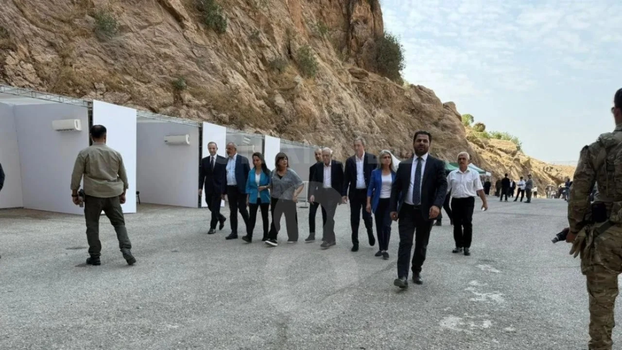 PKK'nın silah bırakma odaları görüntülendi!