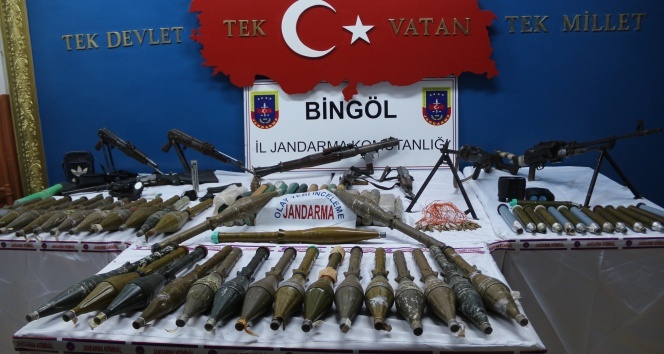 PKK'nın silah deposu bulundu!