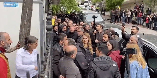 PKK’nın siyasi kolundan daha azı beklenemezdi HDP’li vekil şehit çocuğu polise ‘düşman’ dedi
