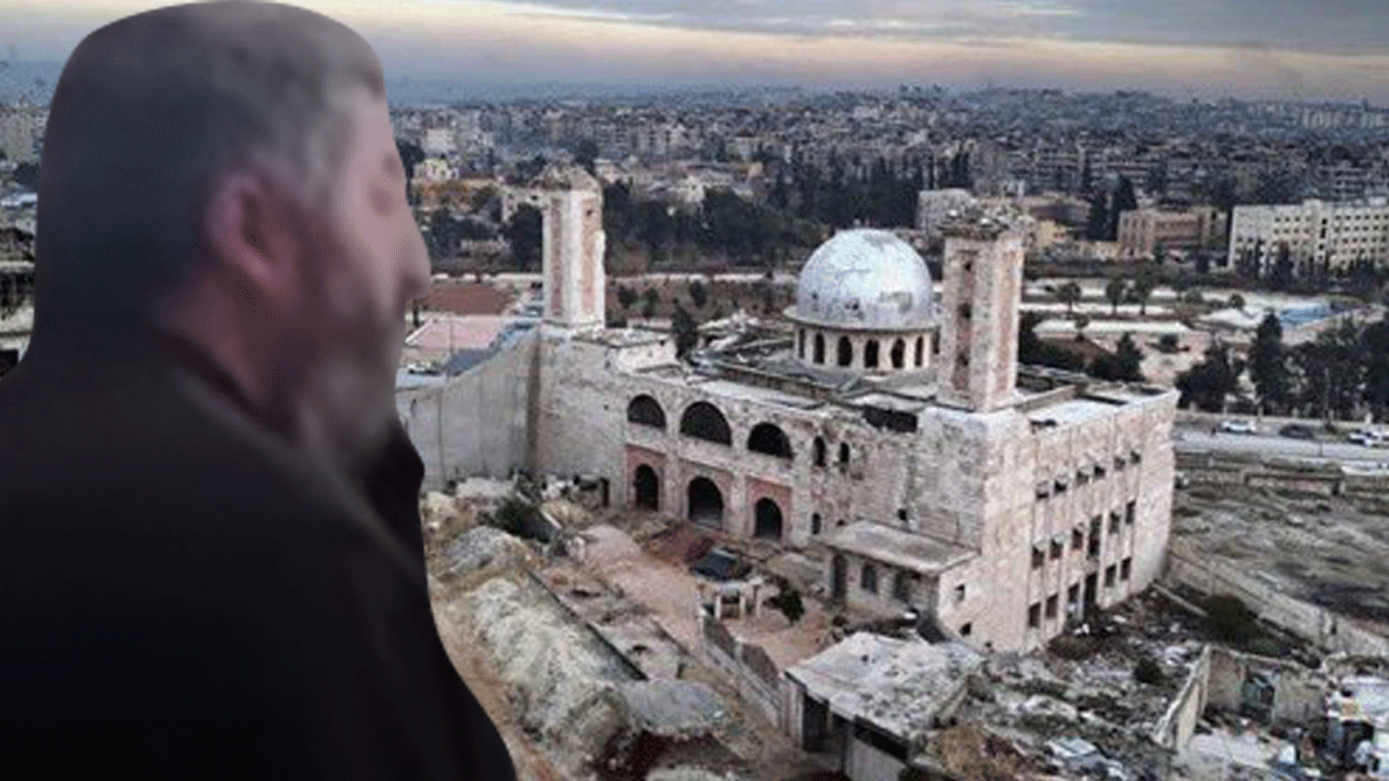 PKK/SDG’nin karargah yaptığı camide ilk ezan! Önce terörden sonra pislikten temizlendi
