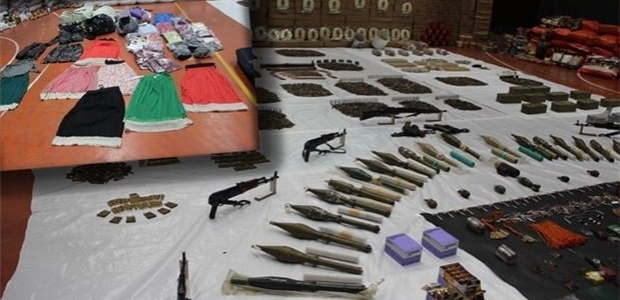 PKK'ya ağır darbe: Silahları ve etekleri ele geçirildi