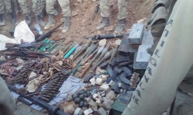 PKK'ya ait cephanelik bulundu