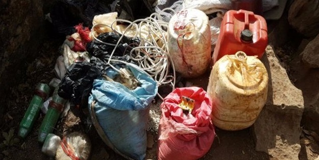 PKK'ya ait cephanelik ele geçirildi
