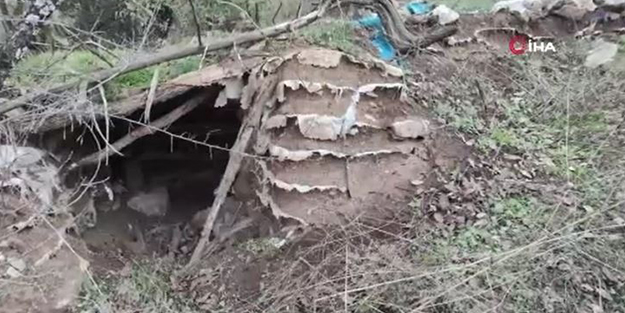 PKK'ya ait mağara ve sığınaklar bulundu!