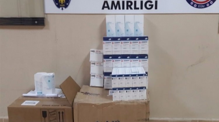 Teröristlere giden ilaçlar ele geçirildi