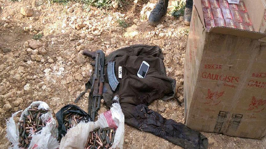 PKK'ya silah götüren teröristler güvenlik güçleriyle çatıştı
