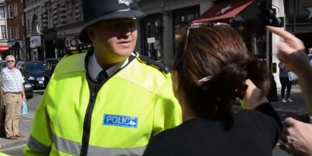 PKK'ya tepki gösteren ingiliz polisin başına bakın ne geldi
