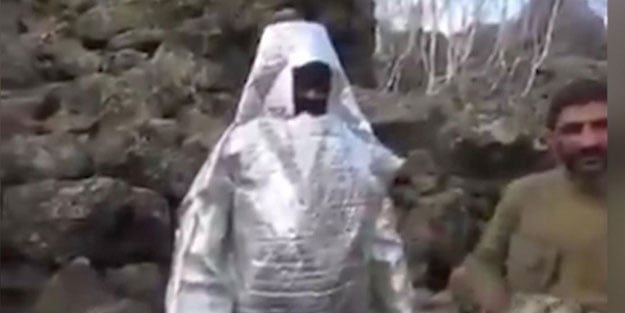 PKK'yı Mehmetçik korkusu sardı! Teröristler uzaylı kostümü giydi