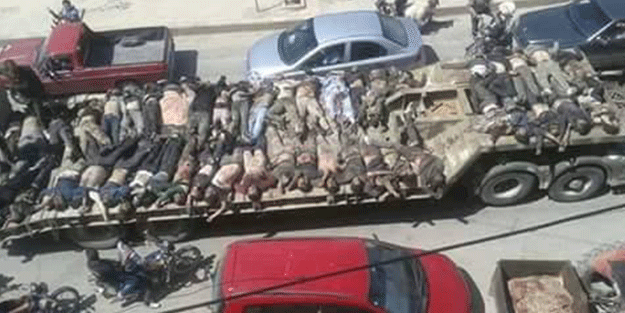 PKK/YPG, ÖSO askerlerinin naaşlarına alçak muamele!