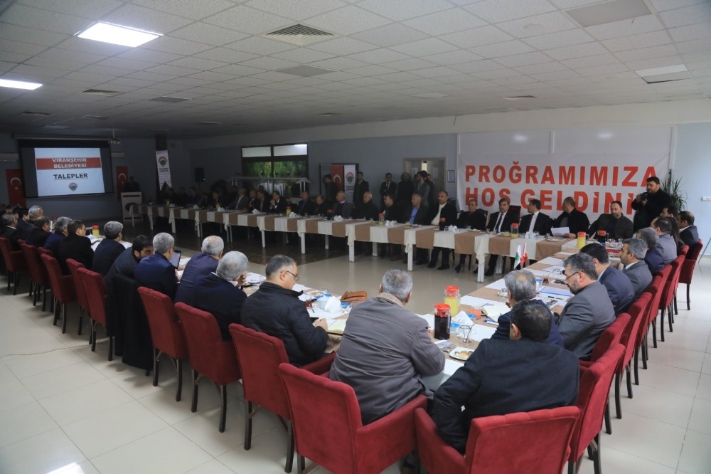 Planlama toplantılarının yenisi Viranşehir’de yapıldı 