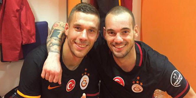 Podolski’den taraftara övgü yağdırdı