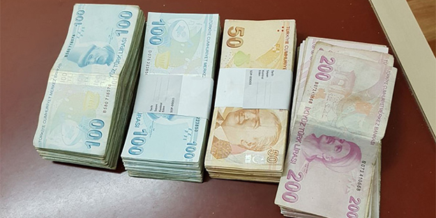 Poğaça sandılar, 36 bin TL çıktı