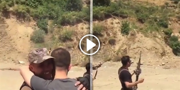 PÖH'lerin silahlı kutlamalarında güldüren diyalog