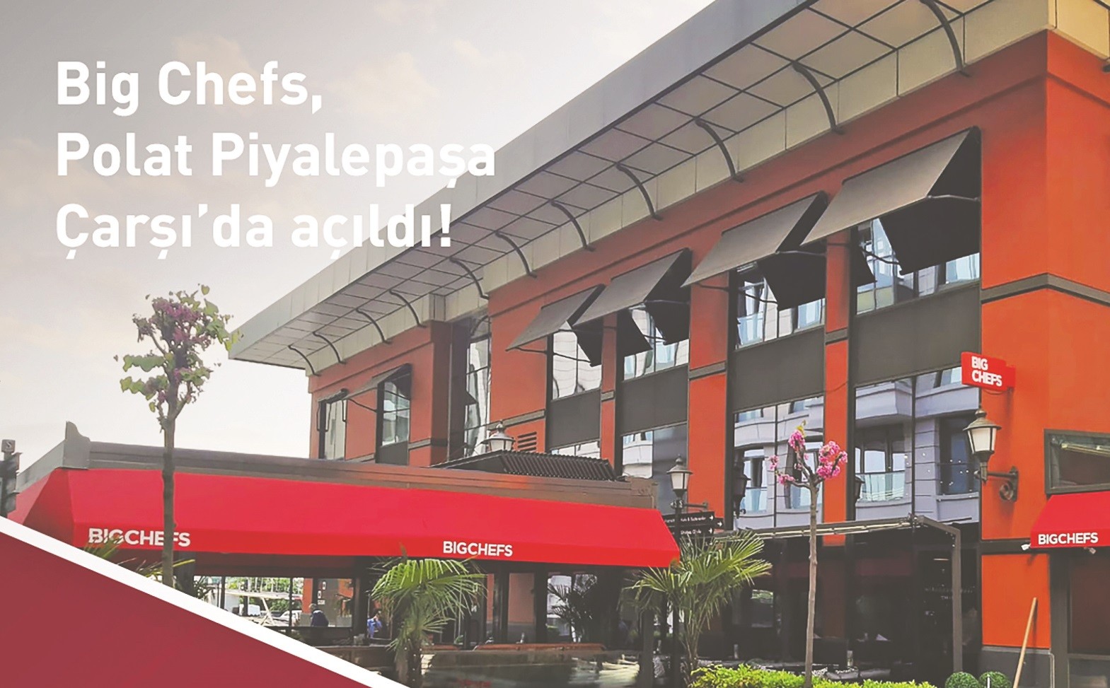 Polat Piyalepaşa Çarşı gurme markalarıyla ön plânda