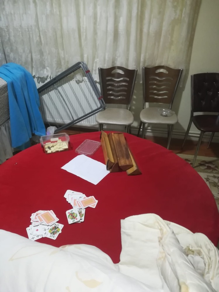 Polatlı’da kumarhane baskını, 47 bin TL ceza kesildi 