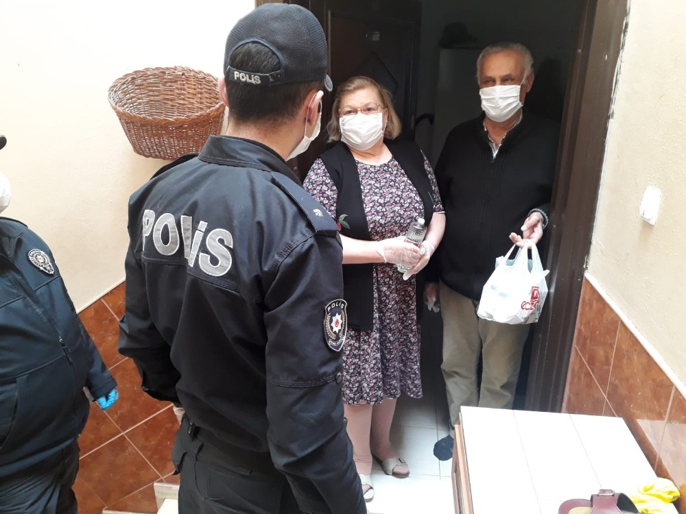 Polis 7 bin 600 kişiye destek hizmeti verdi 