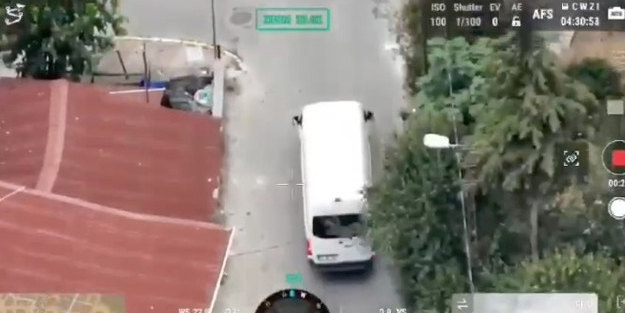 Polis, acı haber sonrası böyle katili drone ile takip edip yakaladı!