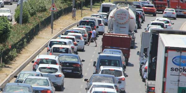 Polis o ilçeye araç girişlerini durdurdu