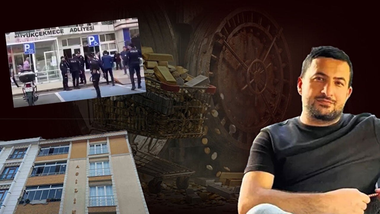 Polis hepsini apar topar gözaltına aldı! Adliye vurgunundaki şok detay kamerada