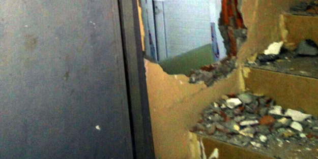 O partinin il başkanı tombalada basıldı