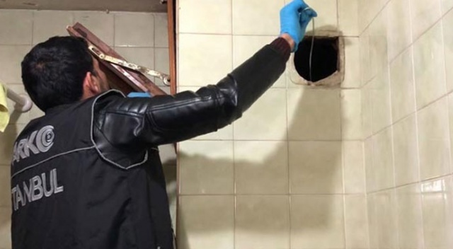 Polis bile şoke oldu! Banyodaki ipi çektikçe...