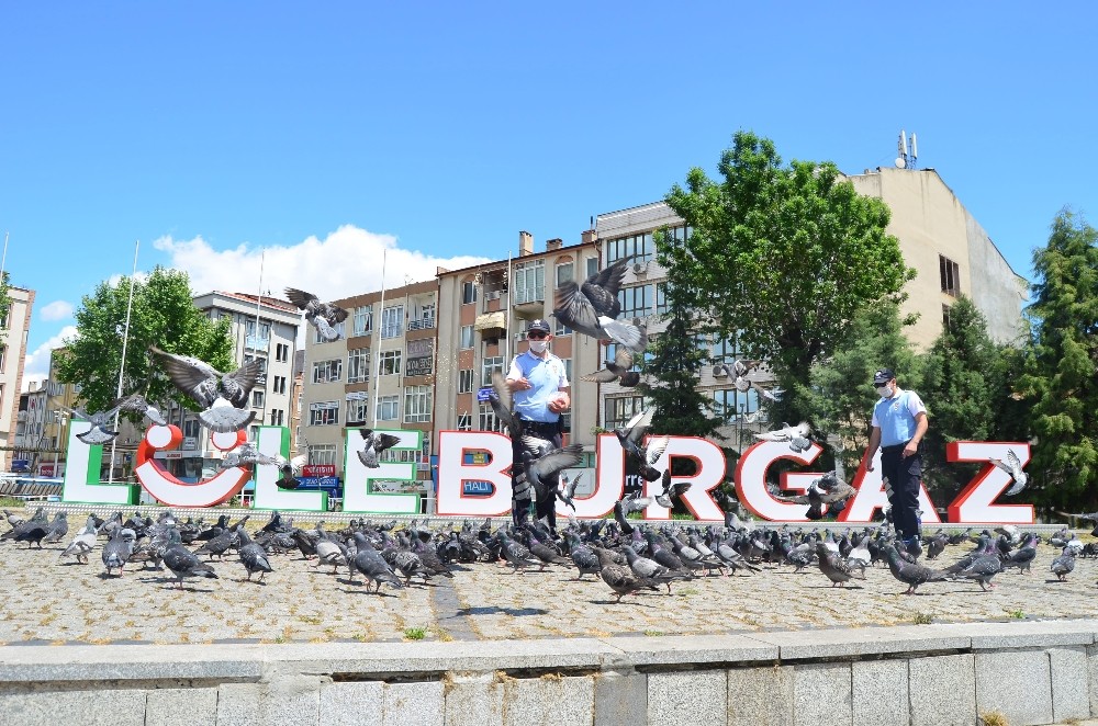 Polis, can dostları unutmadı 