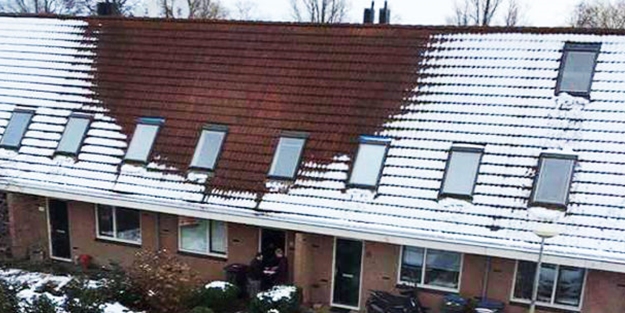 Polis: Çatısında kar olmayan evleri ihbar edin