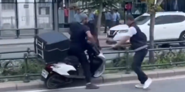 Polis çevirmesinden kaçmaya çalışan kuryenin açıklaması tepki çekti