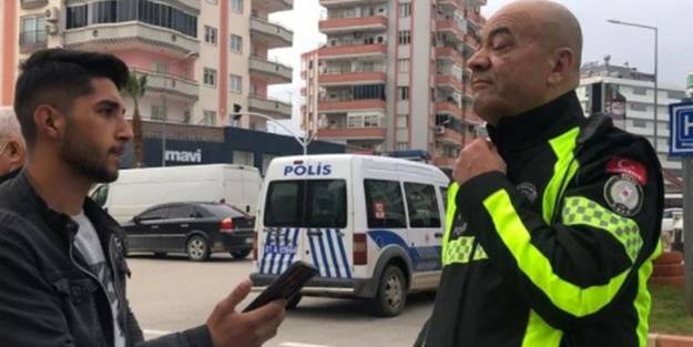 Polis ceza yazmak istedi! Bakın kimi aradı