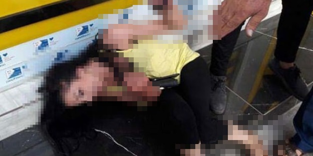 Polis diye bağırdı ama... Genç kadın yakalandı!