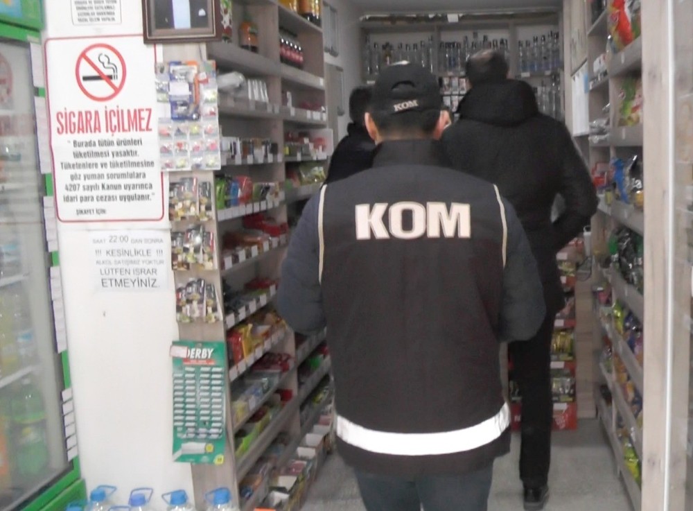 Polis ekiplerinden yılbaşı denetimi 