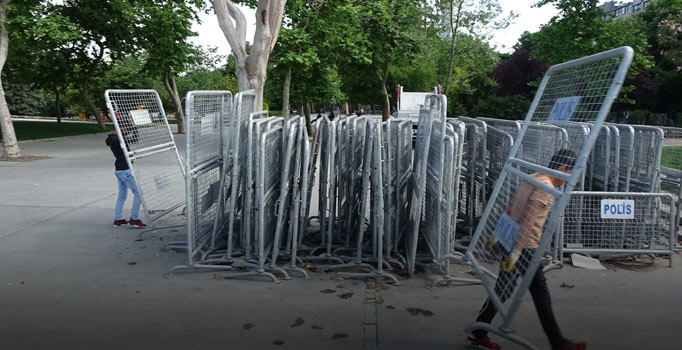 Polis Gezi Parkı için harekete geçti!