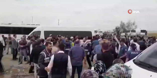 Çatı davası kararları sonrası arbede çıktı