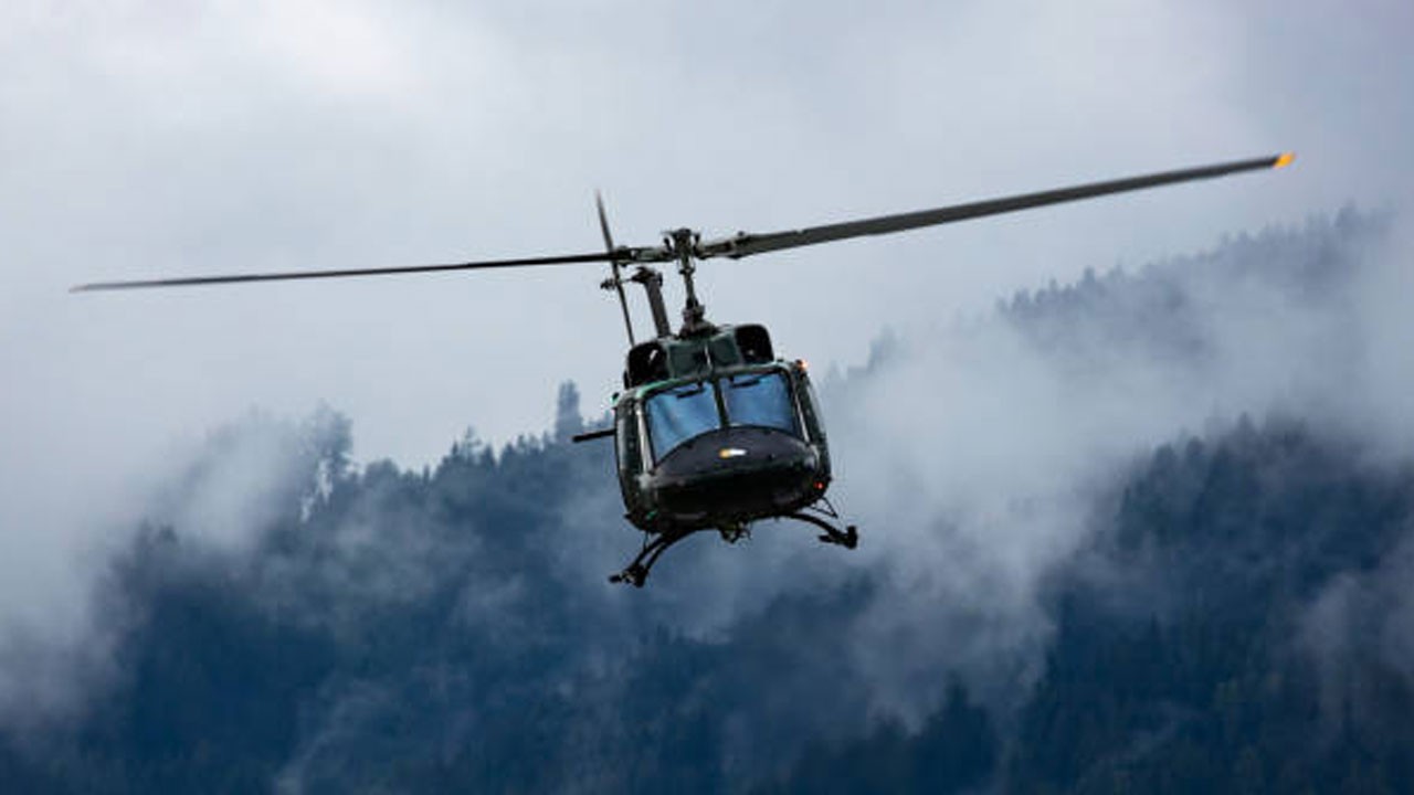 Polis helikopteri düştü: 3 ölü