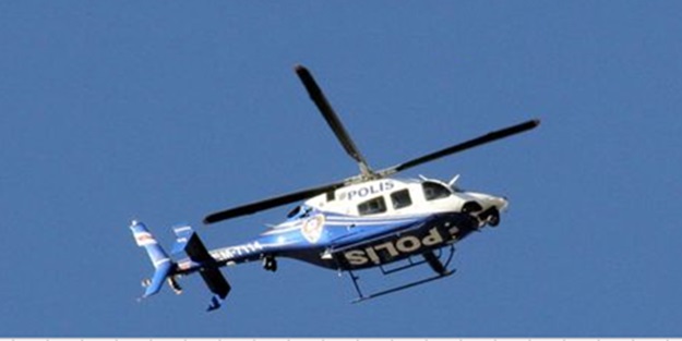Polis helikopterine roketli saldırı
