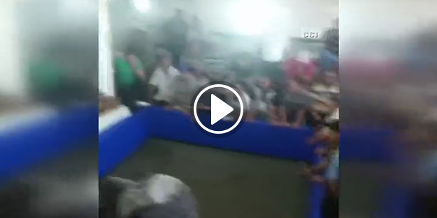 Polis suçüstü enseledi