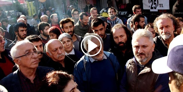 Polis izinsiz gösteriye müdahale etti