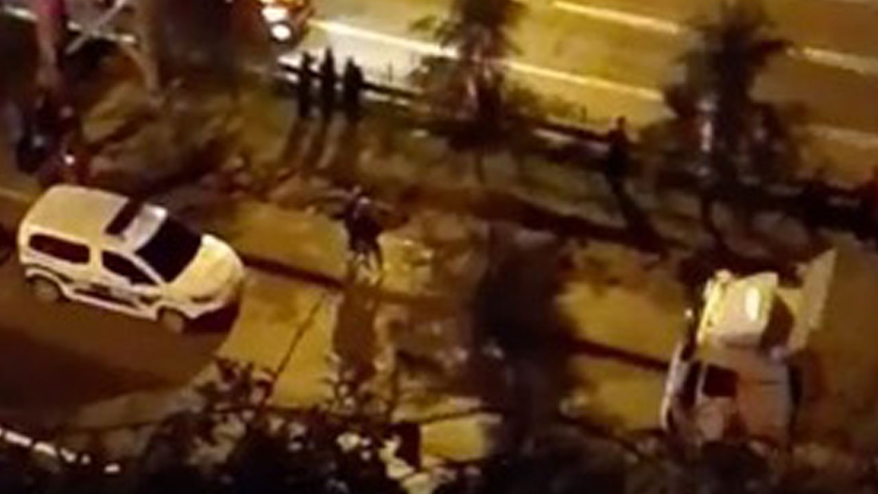 Polis kontrolünden kaçan kadın üst geçitten düşerek öldü