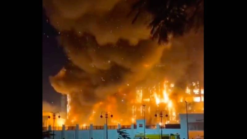 Polis lojmanında büyük yangın: 25 yaralı, ölü sayısı henüz bilinmiyor