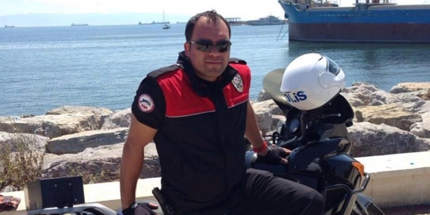 Polis memuru kalbine yenik düştü