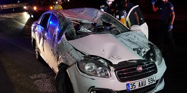 Polis memuru korkunç trafik kazasında hayatını kaybetti