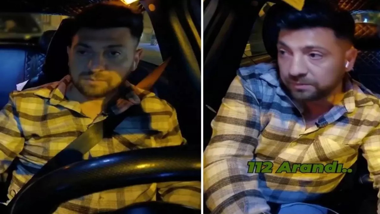 Polis memurunun çarptığı taksinin şoförü dişli çıktı! Resmen burnundan getirdi