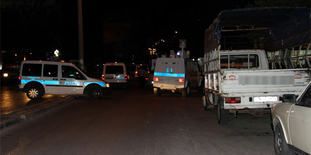 Maskeli ve etekli hainler saldırdı