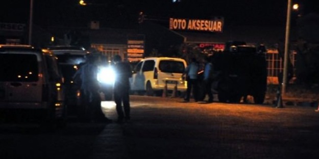 Polis merkezine taciz ateşi