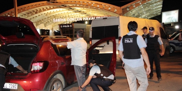Polis Sabiha Gökçen Havalimanı'nda alarma geçti!