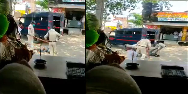 Polis şiddeti dediğin bu olsa gerek!