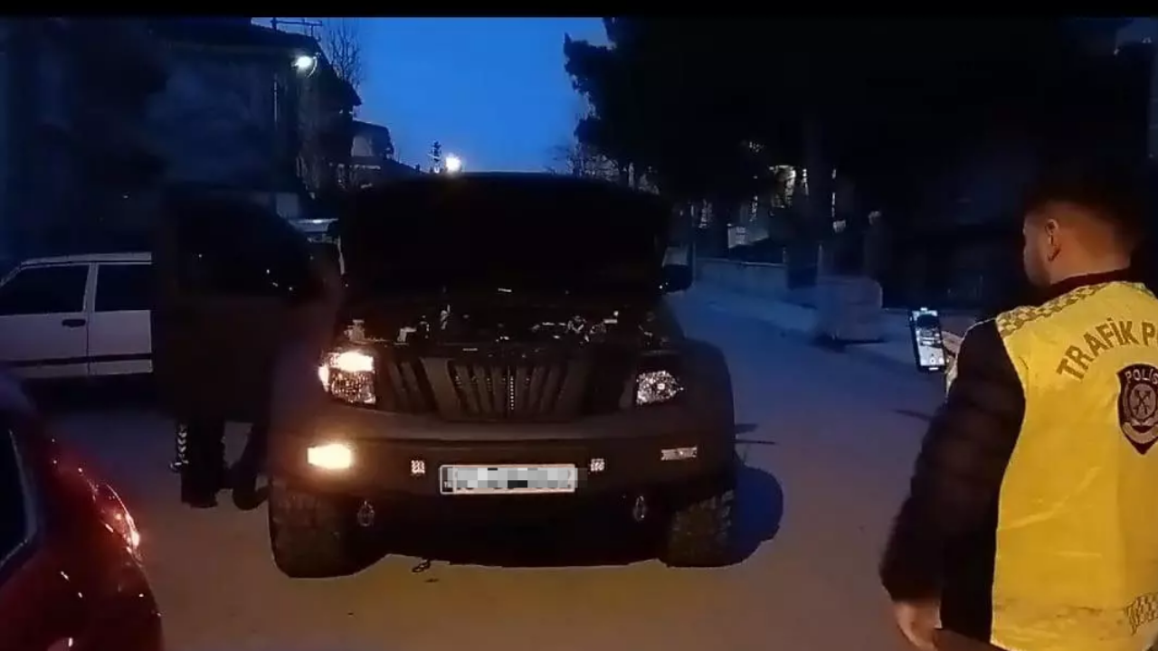 Polis sireni kullanımına öyle bir ceza verildi ki