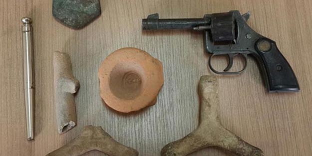 Polis tarihi eser operasyonunda öyle bir şey buldu ki!