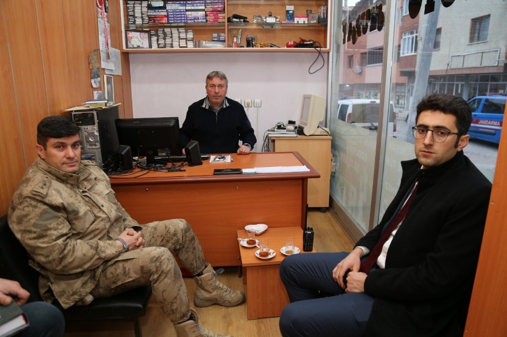 Polis ve Jandarma’dan Gazetecilere ziyaret 