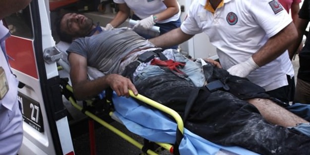 Polise ateş açan hain vuruldu